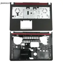 JIANGLUN, используемый для Dell Inspiron 15 7000 7559 верхний Упор для рук(без сенсорной клавиатуры)+ нижняя крышка корпуса