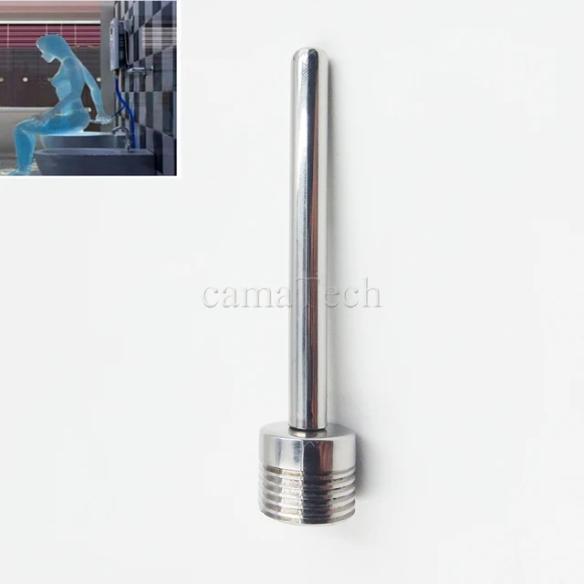camaTech Stainless Steel Enema Shower System Attachment Vaginal Anal