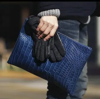 

bag again 030517 new hot man hand bag male envelope bag