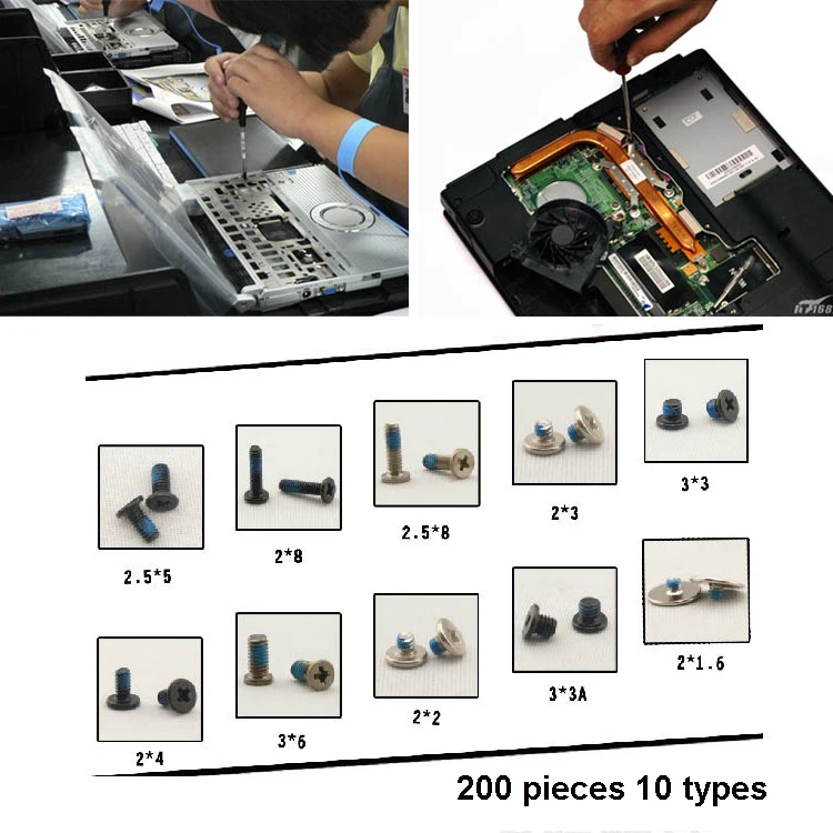 Buy Self locking screw laptop notebook screws kit