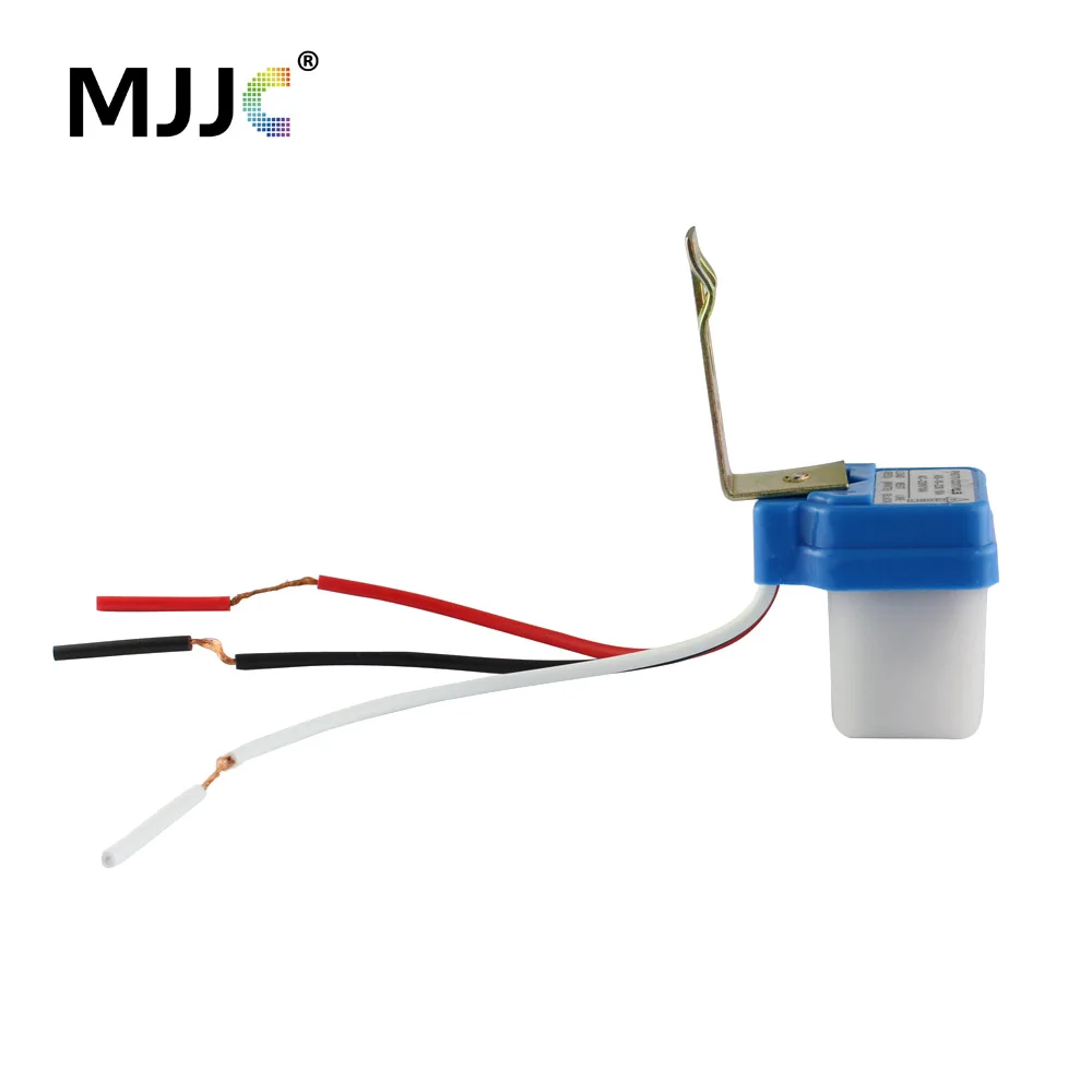 Interruptor de Sensor de luz de calle, 220V, 110V, 12V, 24V, CA, CC, 10A, encendido y apagado automático, fotointerruptor de luz de calle