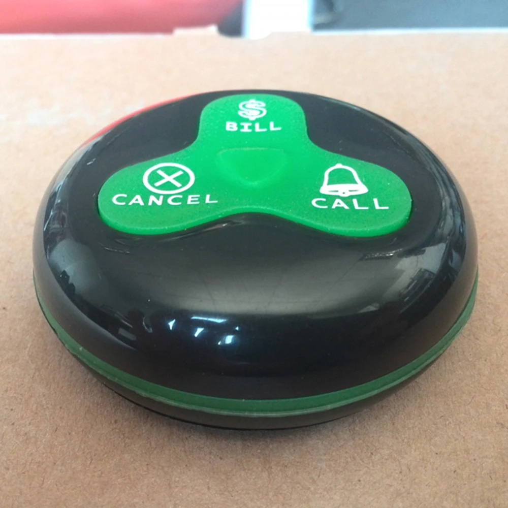 K-O3 black-green call button 