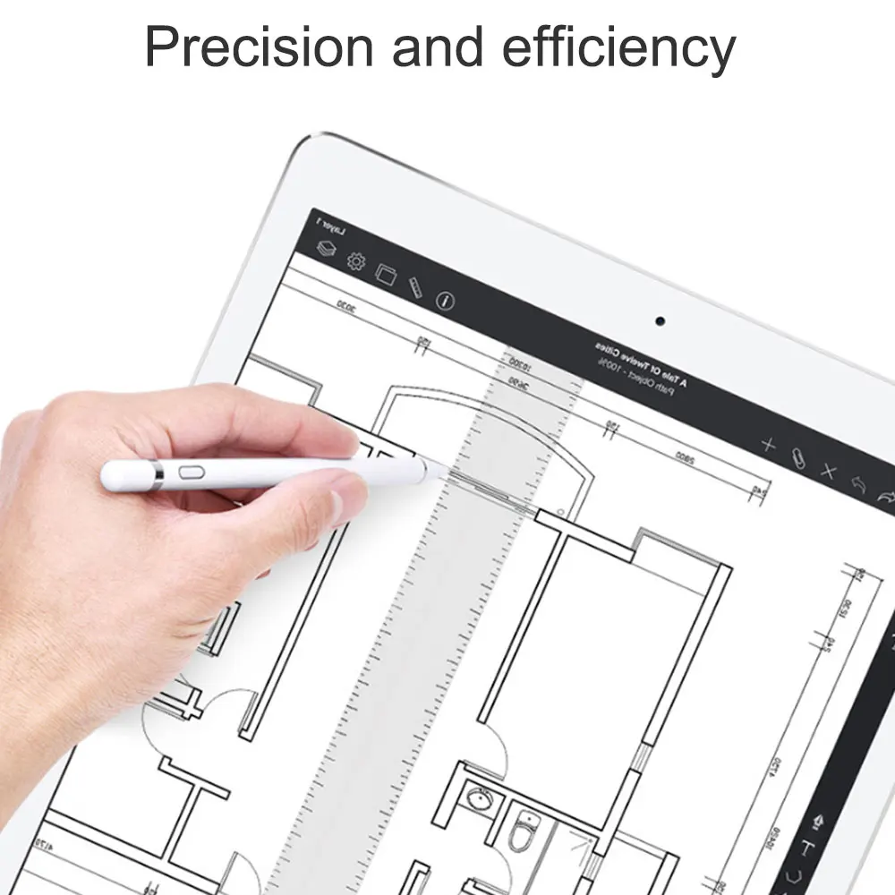 WIWU Touch Pencil for iPad 2018 Stylus Pen Compatible for Android & IOS Capacitive Screen Stylus Tablet Touch Pen for iPad Pro WIWU Touch Pencil for iPad 2018 Stylus Pen Compatible for Android & IOS Capacitive Screen Stylus Tablet Touch Pen for iPad Pro
