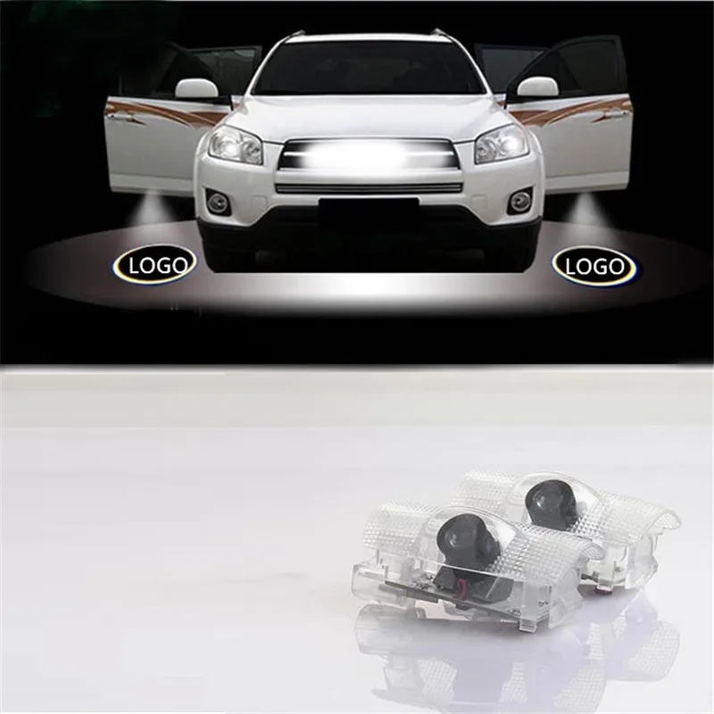 

LED Car door Welcome laser projector Logo Ghost Shadow Light For Lexus RX GS 300 400 430 350 450 h HS IS250 LS LX 570 ES SC