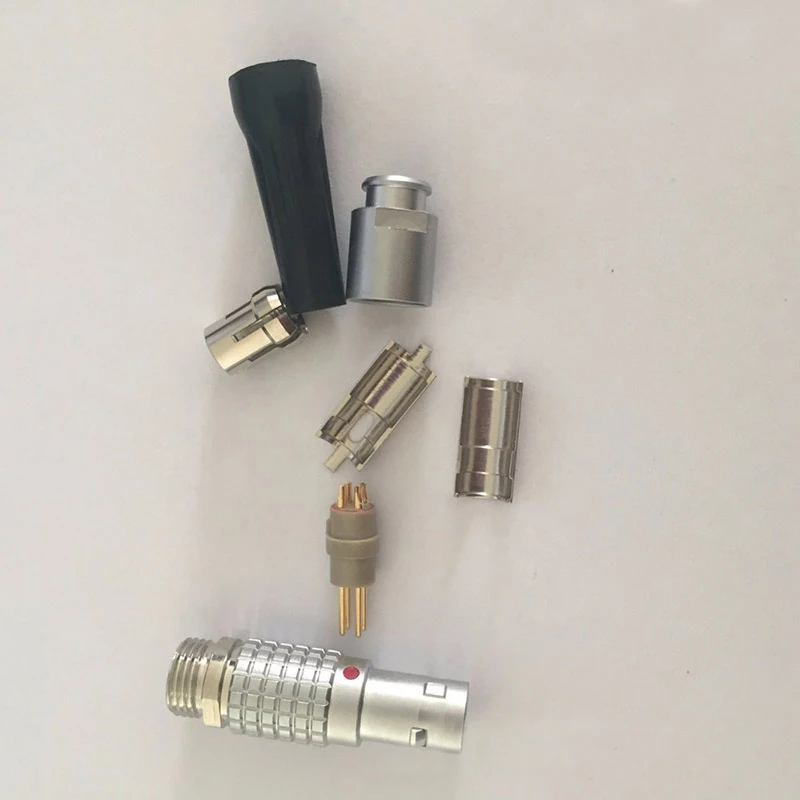 Металлический круглый разъем LEMO FGG 2B 2 3 4 5 6 7 8 10 12 14 16 18 19 pin штекер|4 male|8 maleplug connector |