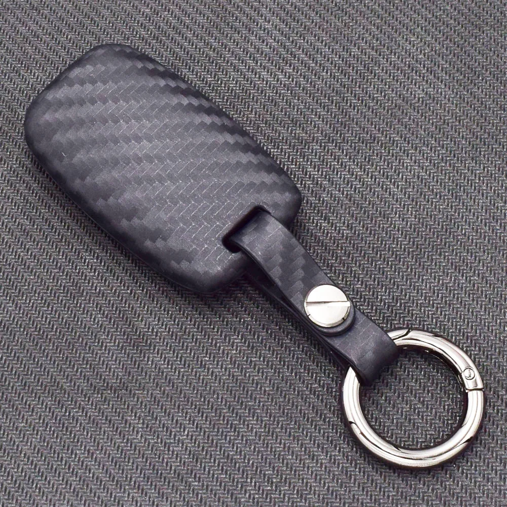 Carbon Fiber Kia k3 smart key cases (7)
