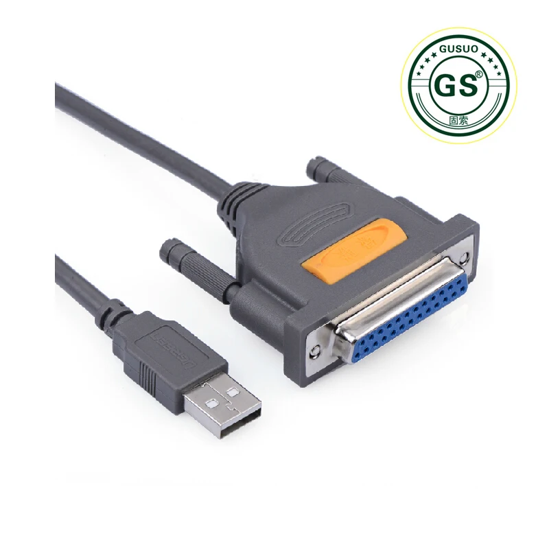 GuSuo DB25 25 Pin Parallel IEEE 1284 to USB 2.0 Adapter LPT Printer