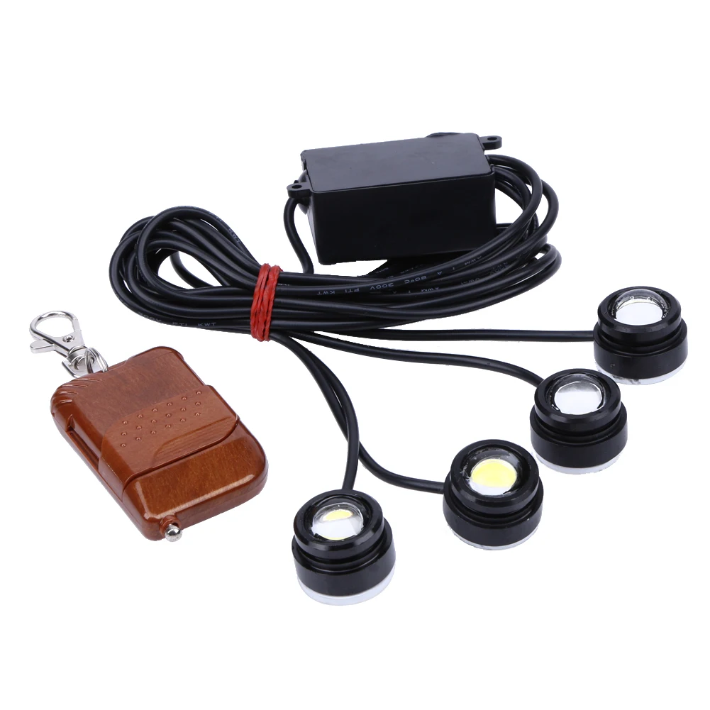

4Pcs Car Universal Fog Light Headlight 6000K 600lm Bright Car LED Fog Light