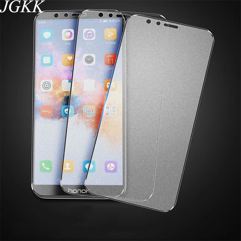 Матовое закаленное стекло JGKK для Huawei Honor 7X 7A 7C Pro без отпечатков пальцев матовая