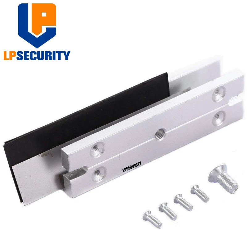 Lpsecurity U Shape Bracket For 180kg 350lbs Electric Magnetic Lock For Frameless Glass Door Electric Lock Aliexpress