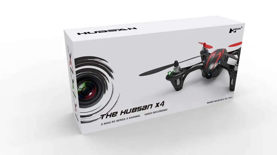 Hubsan X4 H107C 4CH 6 оси гироскопа RC Quadcopter с 0,3 МП Камера RTF 2,4 ГГц оригинальная упаковка