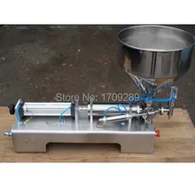 Одиночная машина для наполнения сопла большой Хоппер паста роторный клапан диапазон 300-2500 мл количественное наполнение и упаковочное оборудование