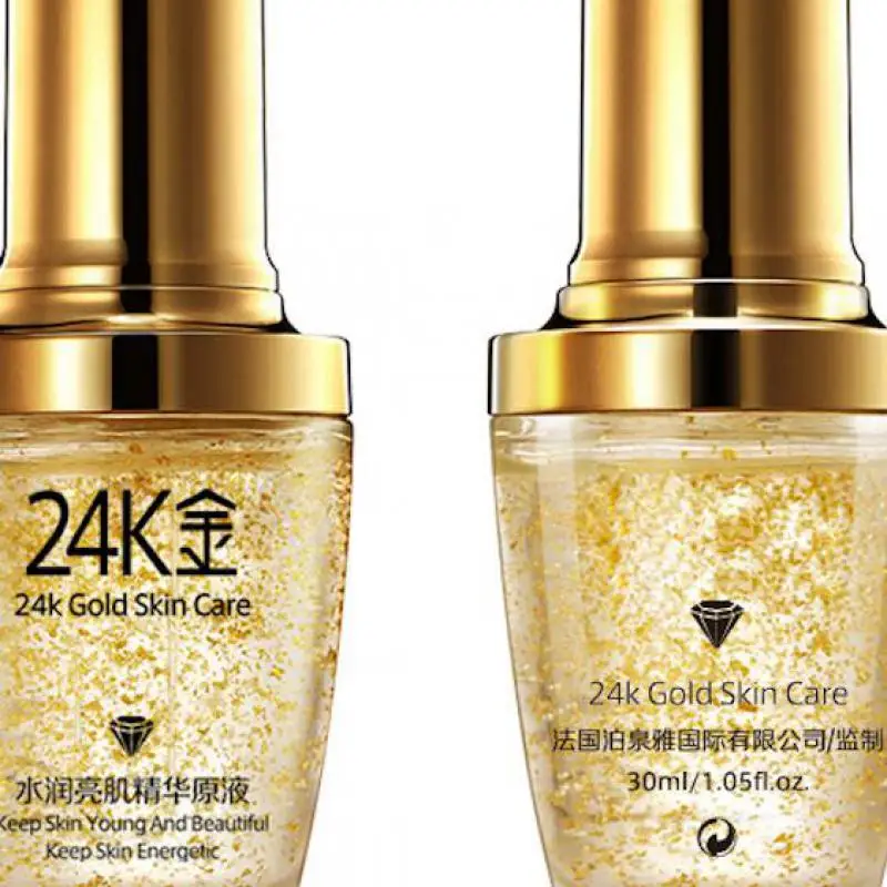 Новинка 2019 г. Женский антивозрастной крем для лица Bioaqua 24 k Gold отбеливающий
