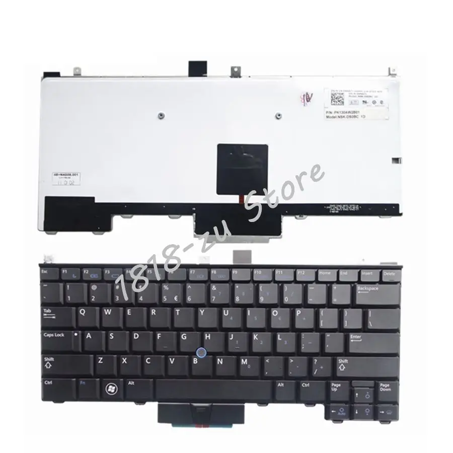 YALUZU New English backlight keyboard For DELL Latitude E4310 BLACK laptop keyboard US replace keyboards YALUZU New English backlight keyboard For DELL Latitude E4310 BLACK laptop keyboard US replace keyboards