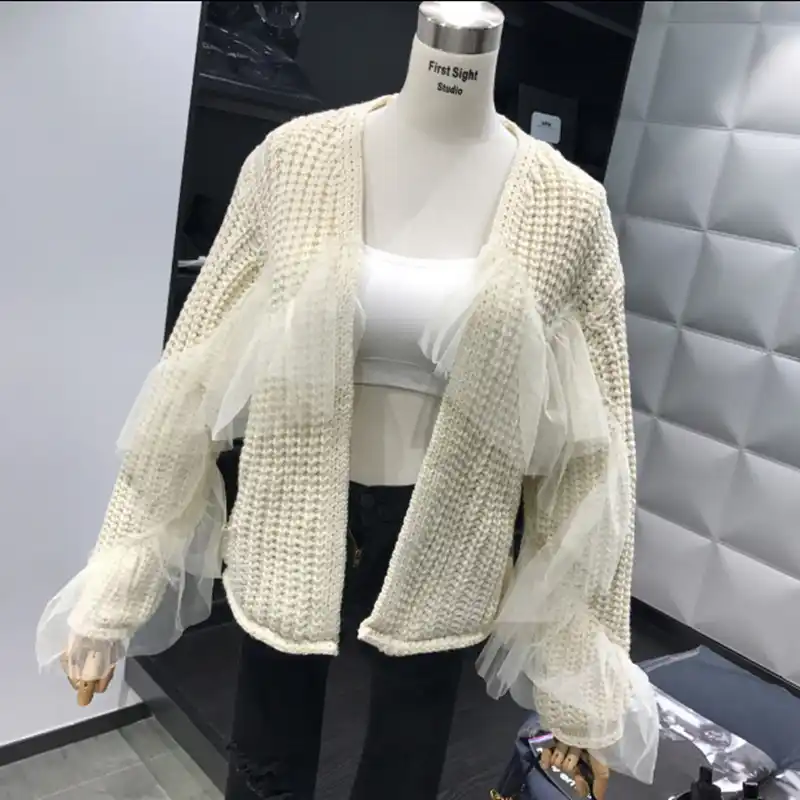 mesh sweaters