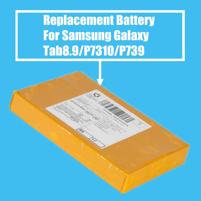 Новое поступление сменный аккумулятор 6100 мАч для Samsung Galaxy Tab 8 9/P7310/P7320/P739 высокое