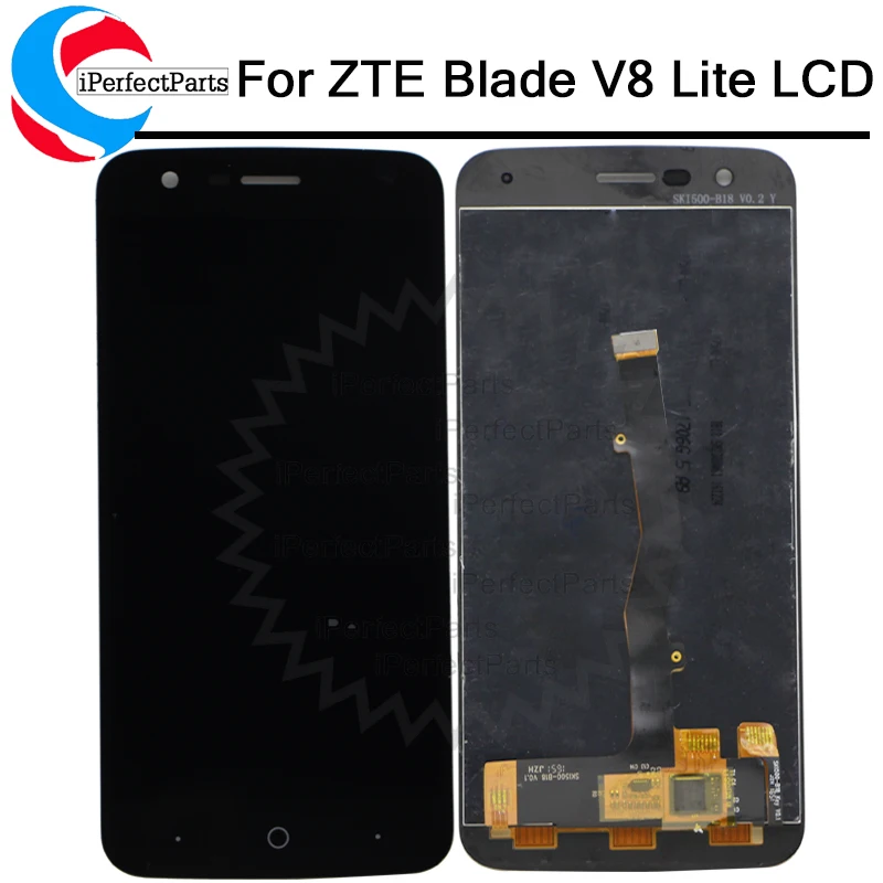 Оригинальный 5 0-дюймовый ЖК-дисплей для ZTE Blade V8 Lite + панель сенсорного экрана