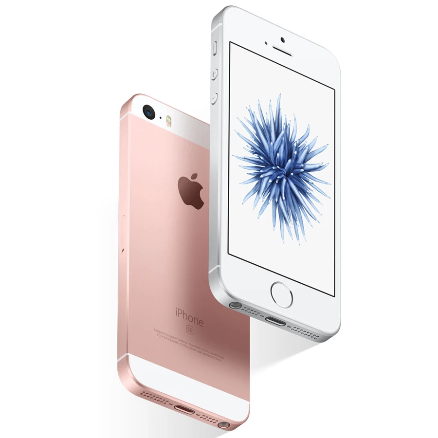 Najtaniej Oryginalny odblokowany telefon komórkowy Apple iphone SE RAM 2GB ROM 16 64GB dwurdzeniowy A9 4.0 \