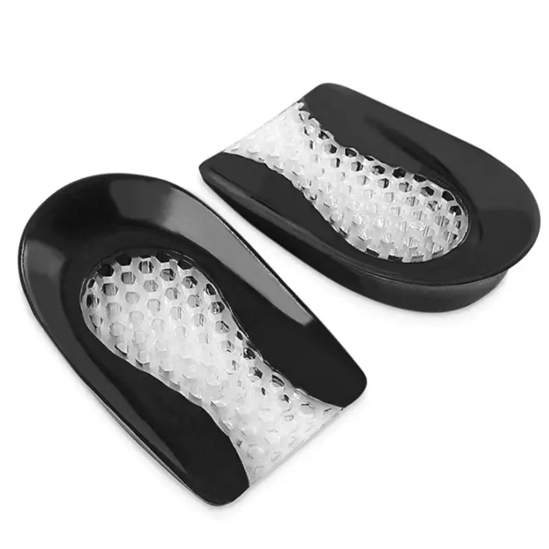 

1 Pair Heel Pads Honeycomb Hollow Breathable Pain Relief High Heel Women Shoe Cushion Half Plantar Shock Absorption Elastic Soft