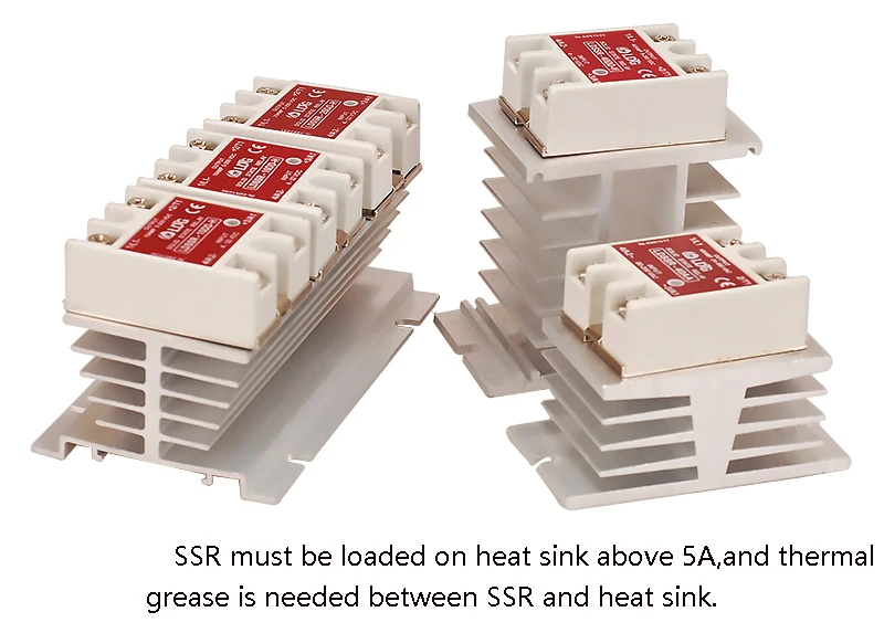 SSR group heat sink  3