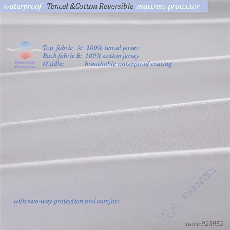 fit mattress 10 20cm all sizes reversible Tencel cotton cloth Mattress