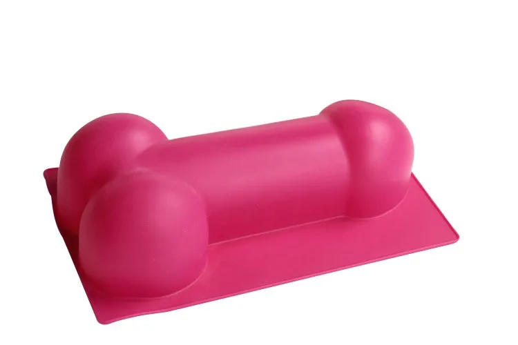 Novelty Big Size Sexy Penis Ice Cube Tray Silicone Chocolate Jelly Birthday Cake Mold Creative Baking Moulds 