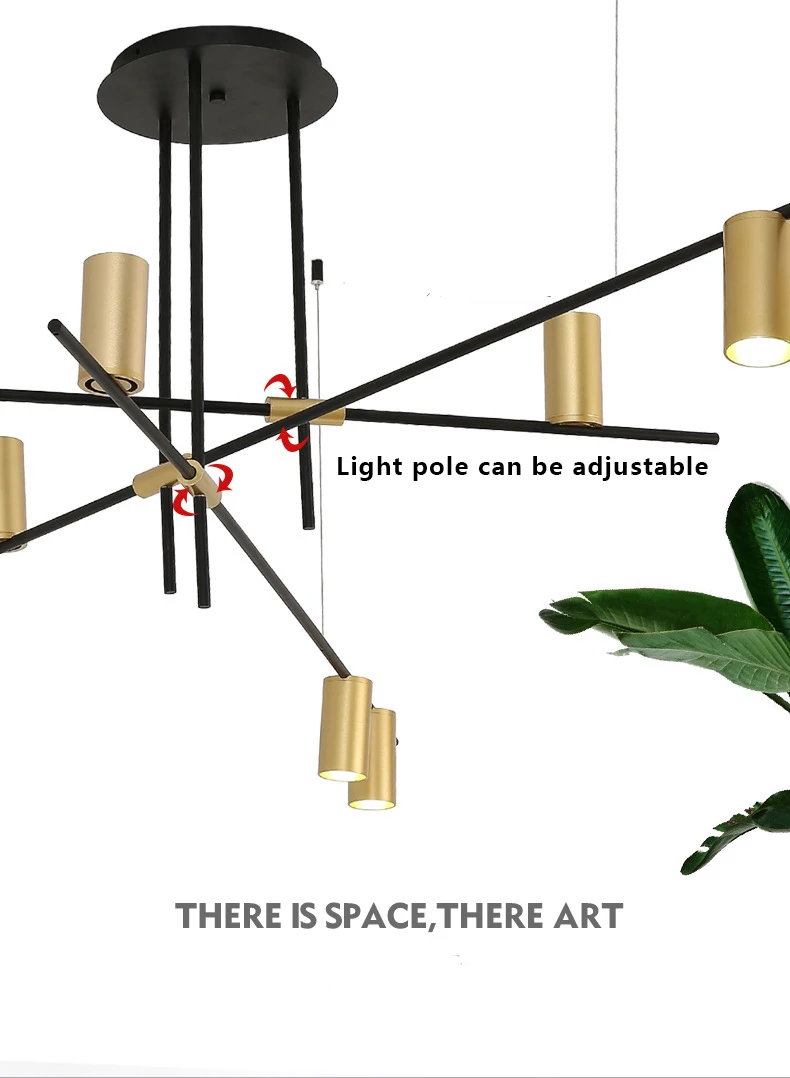 Nordic mordern iron led Designer Pendant Lighting fixtures Light Lamp Kitchen10