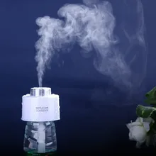 Unique Mini Air Freshener USB Gadgets Portable Bottle Steam Air Mist Discharge Office Room Car you