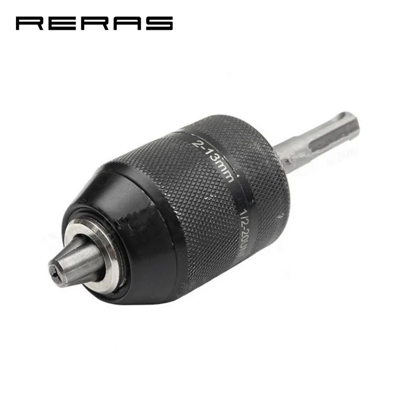 2-13 мм Емкость Keyless Drill адаптер патрона перфоратор сверлильный патрон для ручного сверла инструменты часть аксессуары набор инструментов