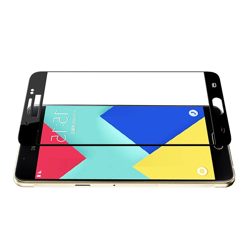 Magtim полное покрытие закаленное стекло для Samsung Galaxy A3 A5 A7 2017 2016 Защита экрана J2 J5 J7