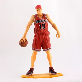 

Hot 1PCS 25cm pvc Japanese anime figure slam dunk Hanamichi Sakuragi action figure collectible model toys brinquedos