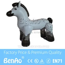 AC012 Custom giant white inflatable horse for advertising