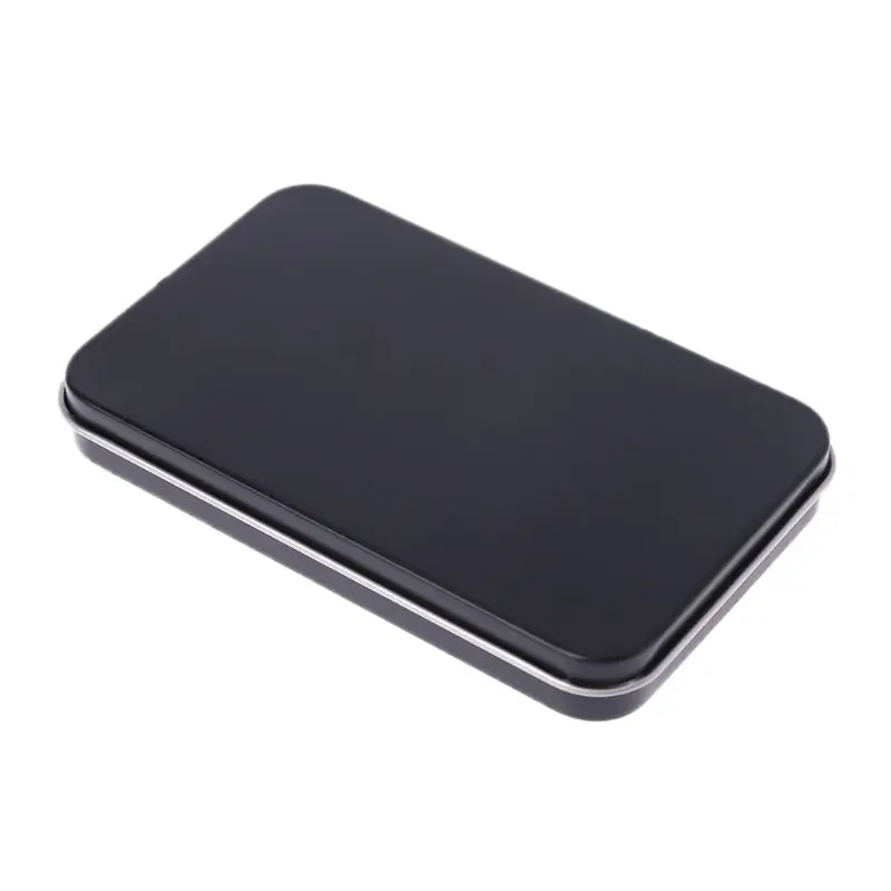 

2019 New Pink Organizer Case Small Metal Storage Box For Currency Money Candy Key Eye Shadow Portable