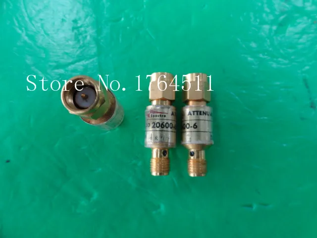 

[BELLA] M/A-COM 20600-6 DC-12.4GHz 6dB 2W RF coaxial fixed attenuator SMA --3PCS/LOT