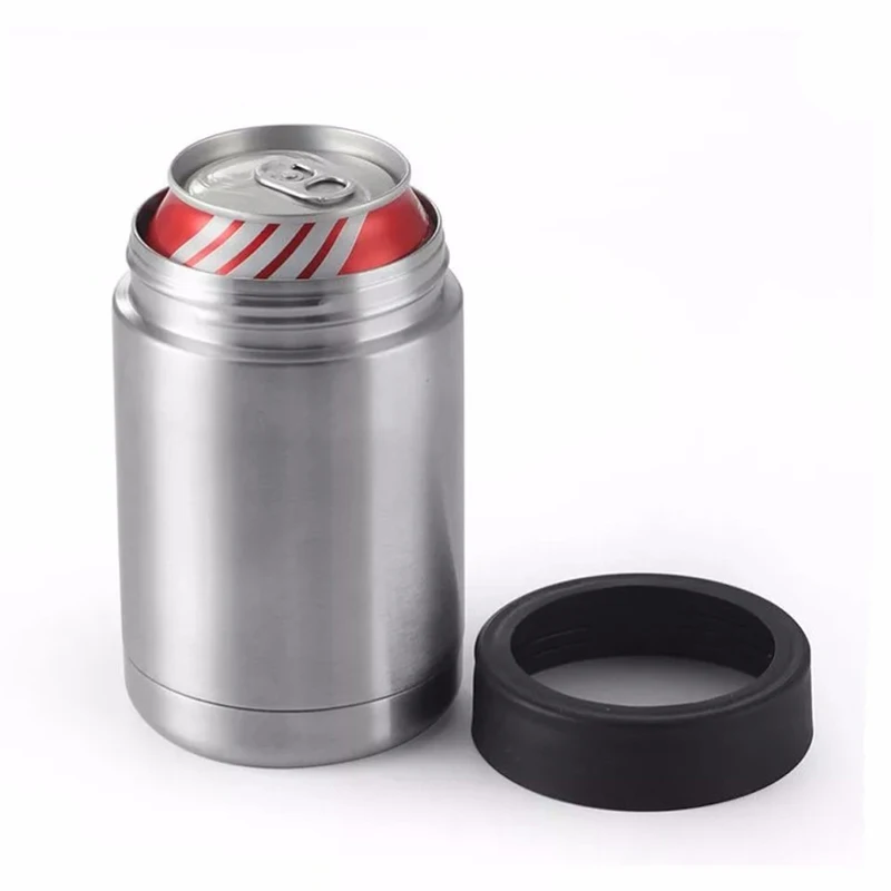 Stainless Steel Can Cooler Beverage Can Insulator Bottle And Beer