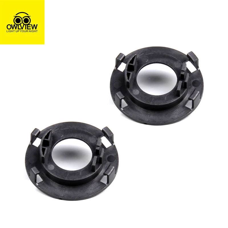 2Pcs LED Headlight Holder Bulb Adapter for H7 LED Headlight Bulbs