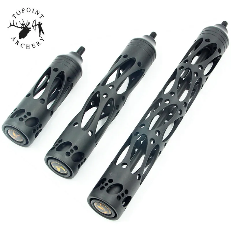 

1Pc 5"/8"/11" Archery Compound Recurve Bow Stabilizer Shock Absorption Reduce Noise CNC For Outdoor Hunting Shooting Accessories