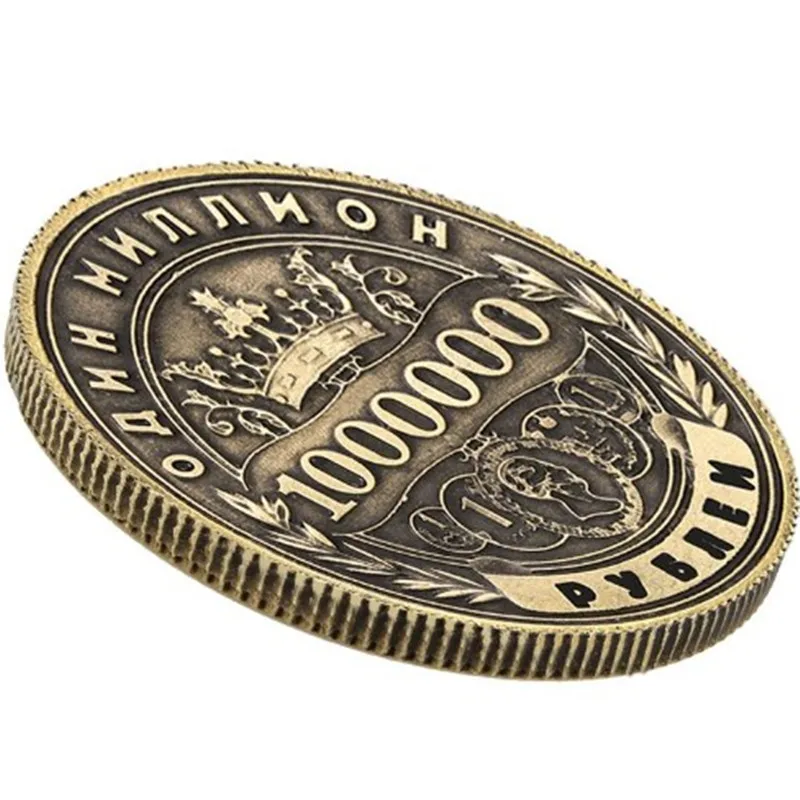 Aqumotic Россия, Национальная эмблема, 3D, двойной Орел, памятные монеты, 1 млн