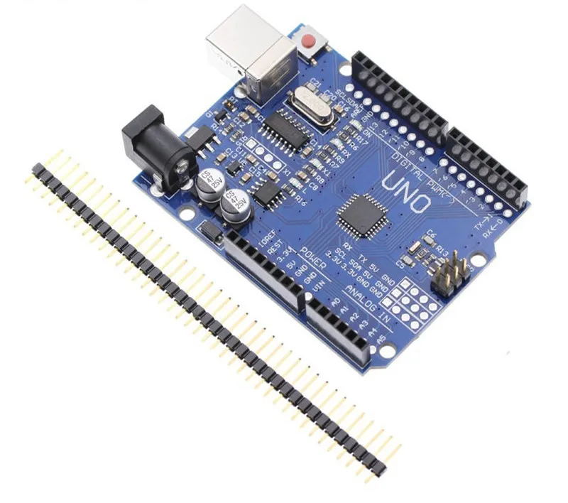 1 шт. UNO R3 UNO R3 CH340G+ MEGA328P Чип 16 МГц для Arduino UNO R3 макетная плата USB кабель