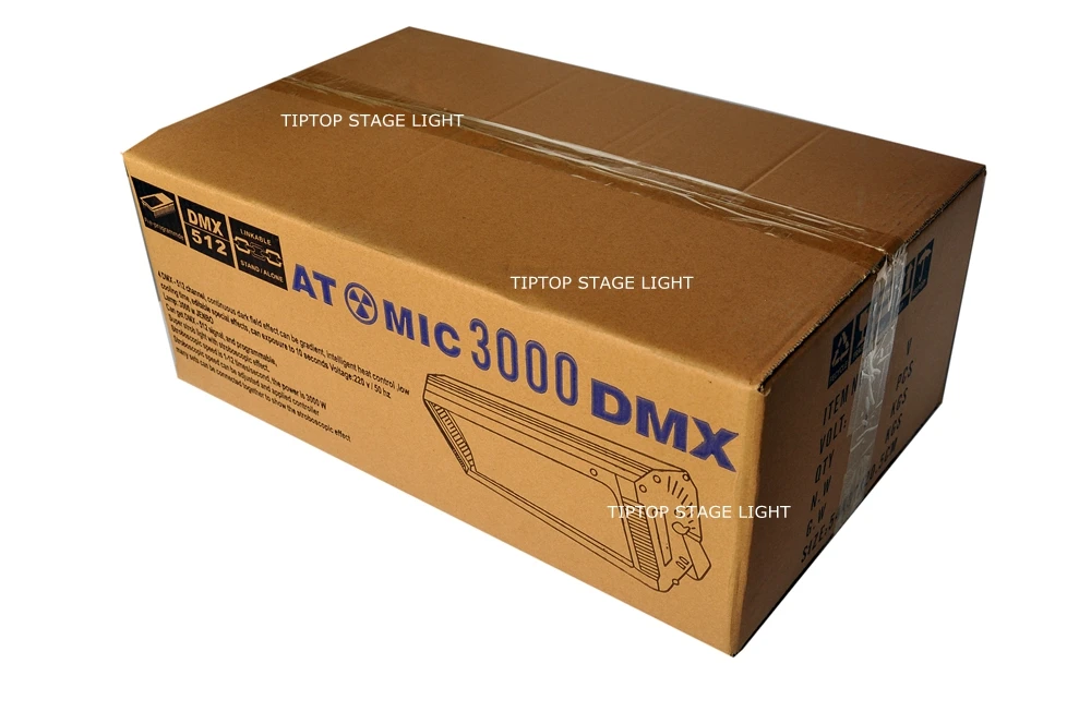 Импульсный стробоскоп TIPTOP 4XLOT MARTIN ATOMIC 3000 DMX512 Вт диджесветильник световые эффекты
