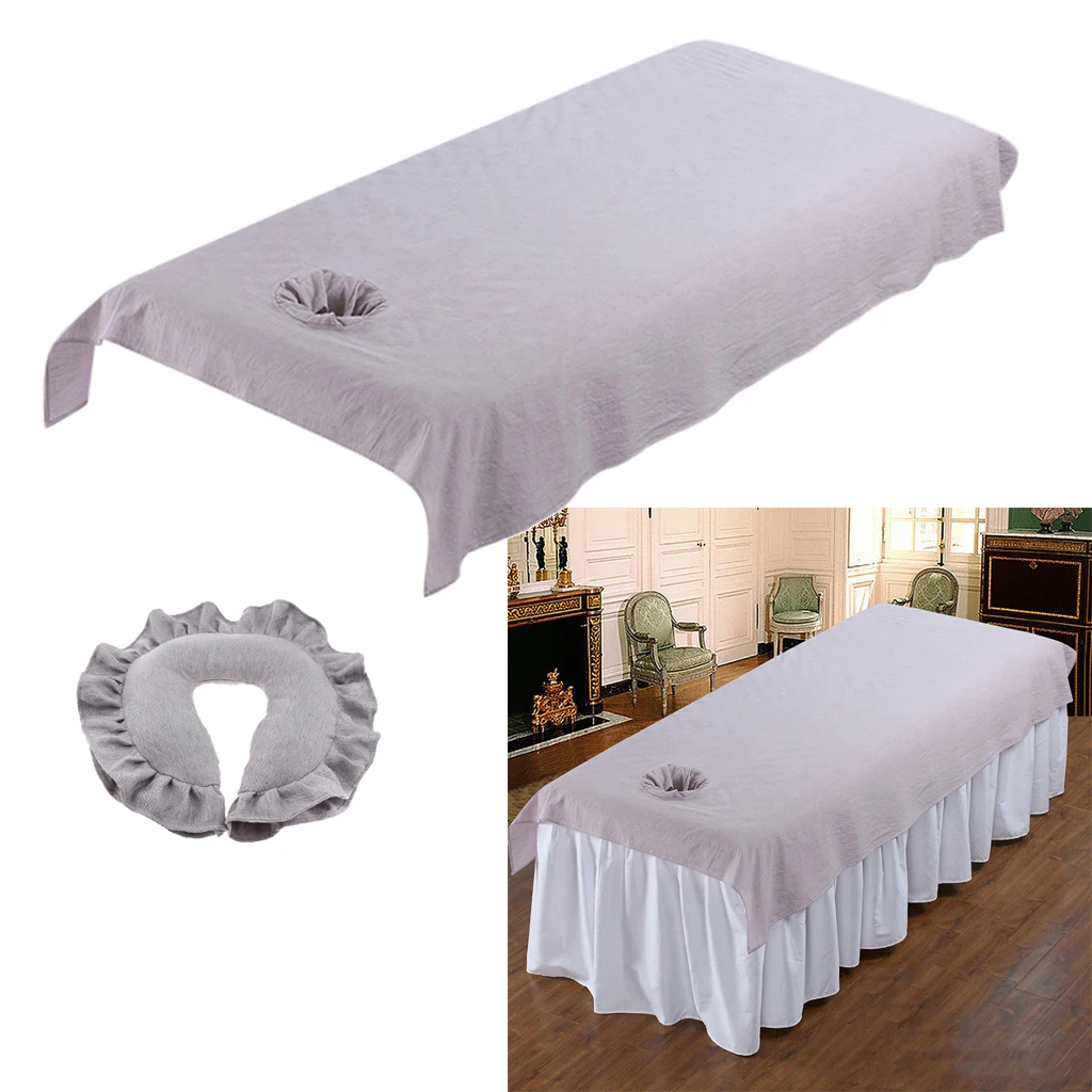 Beauty Salon Spa Massage Table Coverlet Comfort Polyester Bed Sheet Cradle Cover