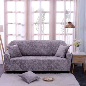 Тиснение модные однотонные эластичные покрывало на диван чехол на диван чехол для дивана полиэстер/спандекс Гостиная - Цвет: 20180528