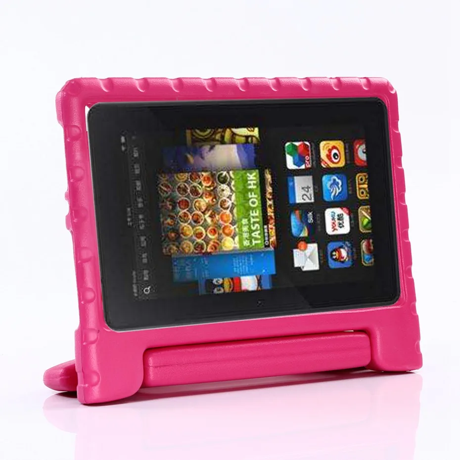 Чехол для Amazon Kindle Fire HD 8 2017 чехол HD8 2018 детский защитный планшета Ручной из ЭВА