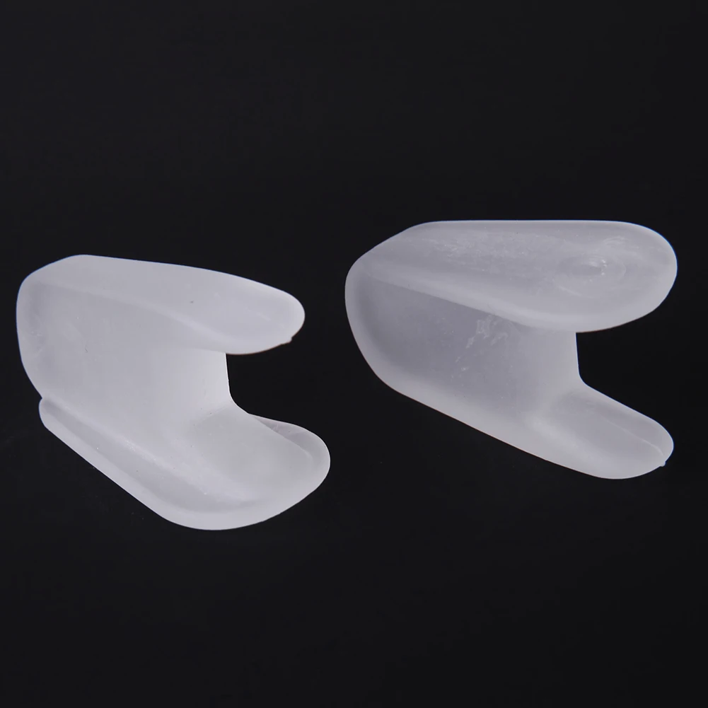 1 Pair Silicone Bone Thumb Orthotics Corrector Hallux Valgus Toe Separator Feet Care Thumb Orthotics Foot Care Tools 2017 S/L