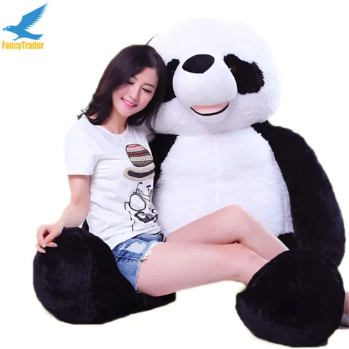 Fancytrader 71'' Huge JUMBO Plush Stuffed Giant Panda Toy Birthday Valentines Gift 180cm (5)