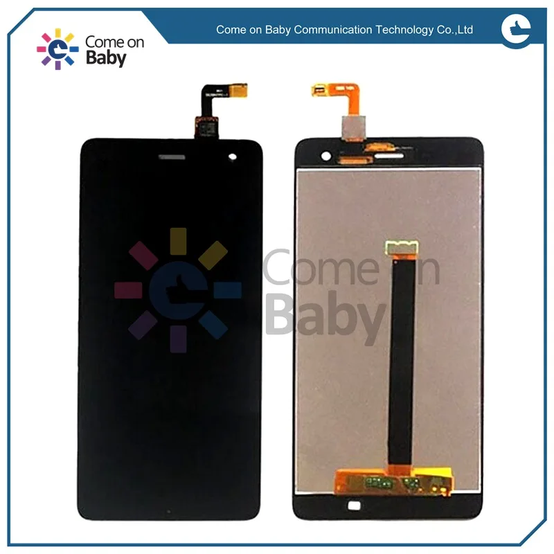 XIAOMI0001 Black White LCD Display + Touch Digitizer Screen Glass Assembly Replacement Part For Xiaomi M4 MI 4 Mi4 - (10)