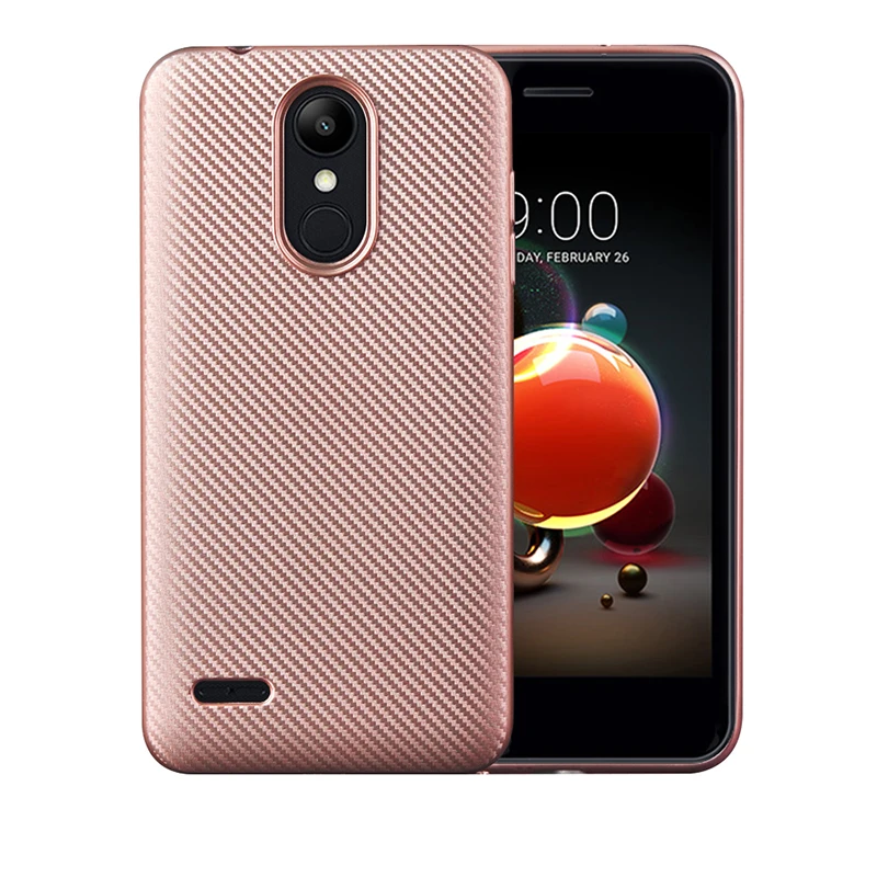 YueTuo чехол для LG K8 K10 Q6 G6 mini pro plus K7i X230 силиконовый ультратонкий ТПУ мягкий телефон Аксессуары для задней крышки - Цвет: rose gold