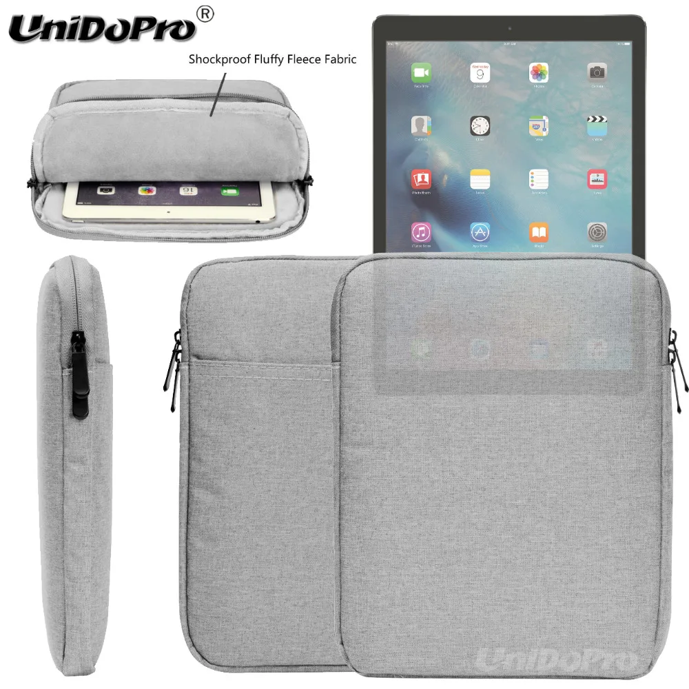 UNIDOPRO Waterproof Tablet Sleeve Case for iPad Pro 10.5 9.7in 2017