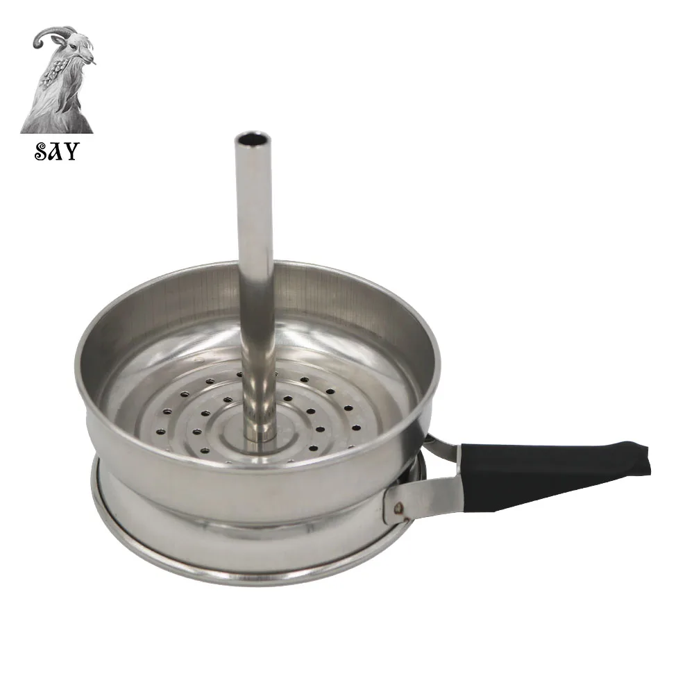 SY 1pc Metal Shisha Charcoal Holder With Handle For Water Pipe / Hookah