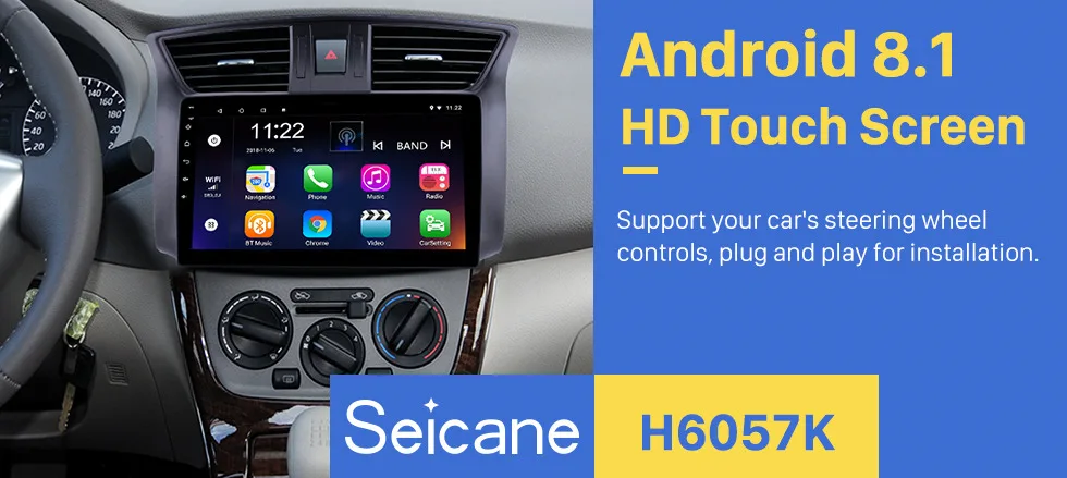 Discount Seicane 10.1 inch Android 8.1 Car Radio GPS Head Unit Player For 2012 2013 2014 2015 2016 Nissan Sylphy Support Rear Camera DVR 0 Discount Seicane 10.1 inch Android 8.1 Car Radio GPS Head Unit Player For 2012 2013 2014 2015 2016 Nissan Sylphy Support Rear Camera DVR 0